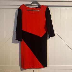 Limited Black & Orange Dress